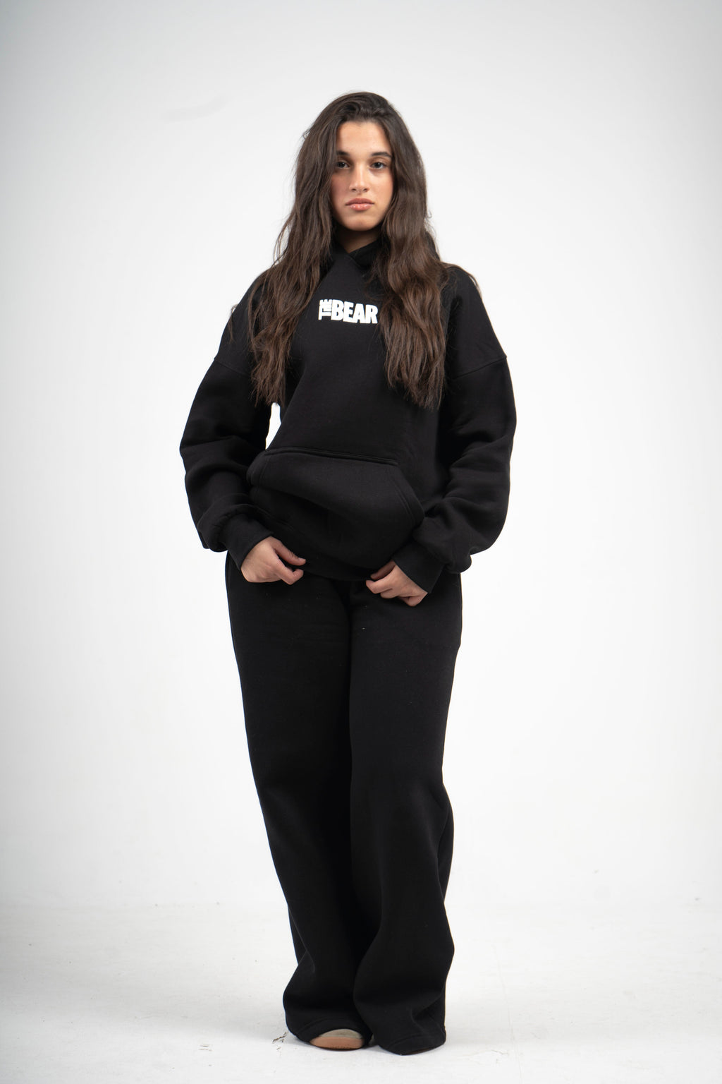 THE BEAR BLACK HOODIE