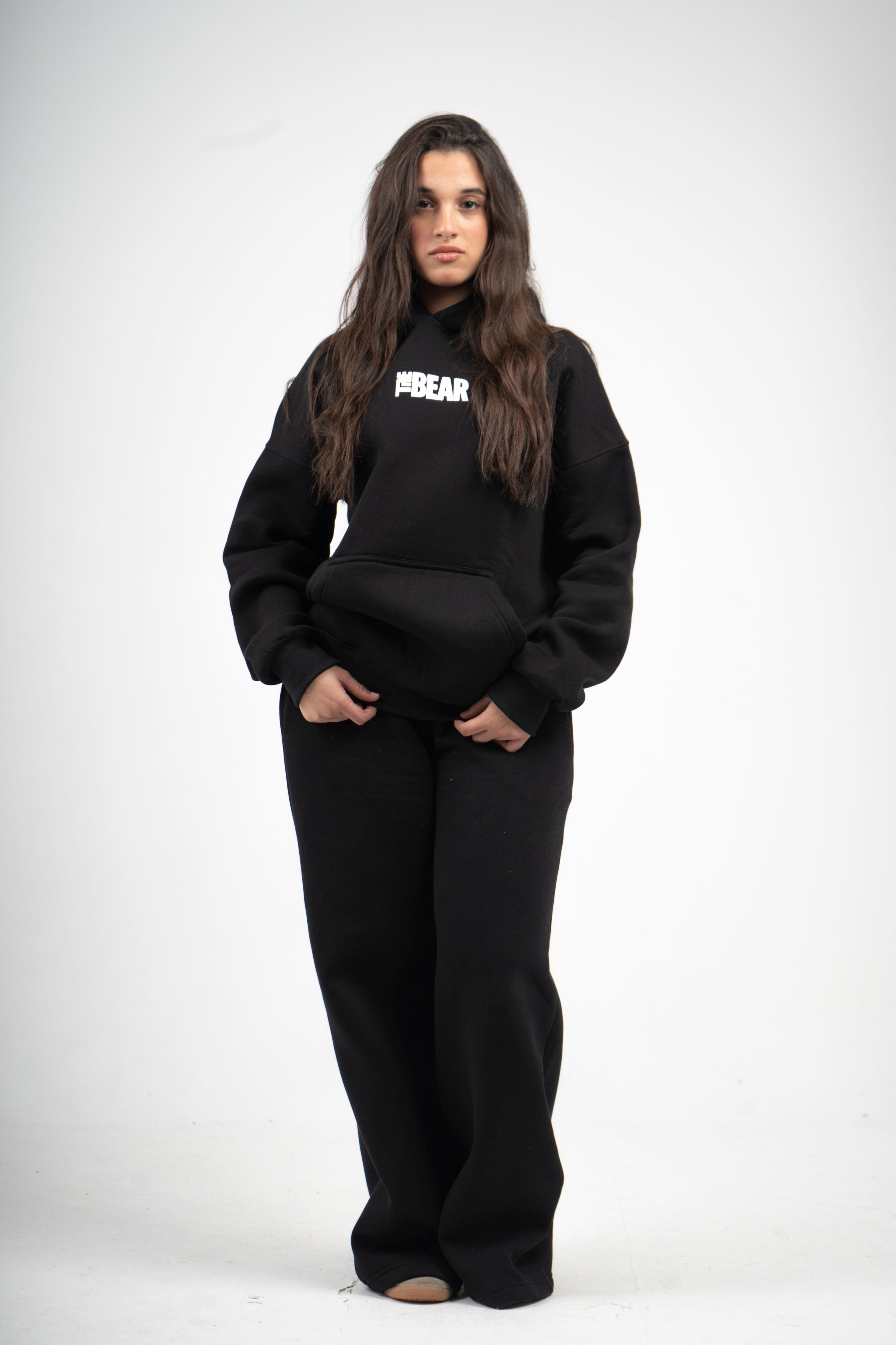 THE BEAR BLACK HOODIE