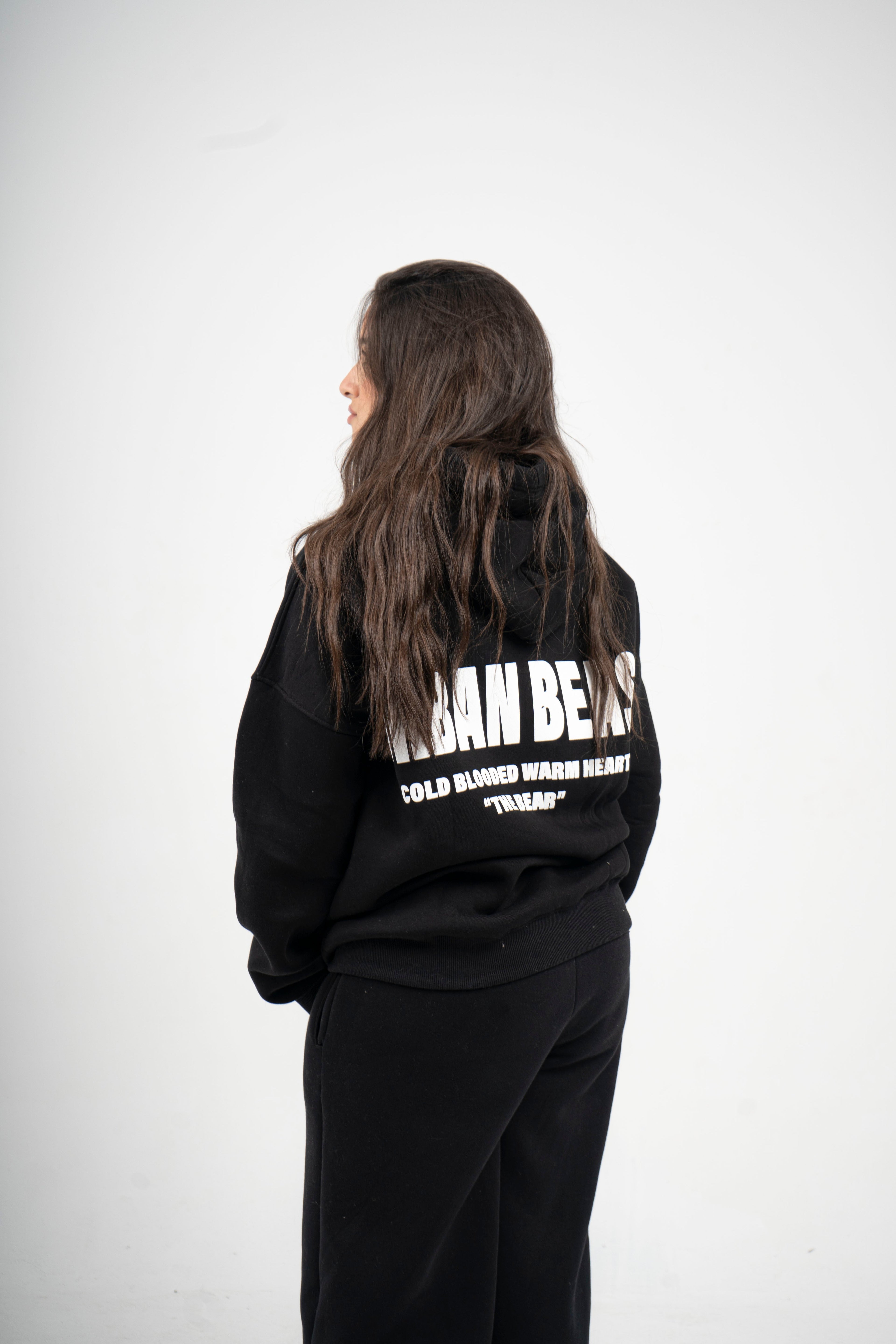 THE BEAR BLACK HOODIE