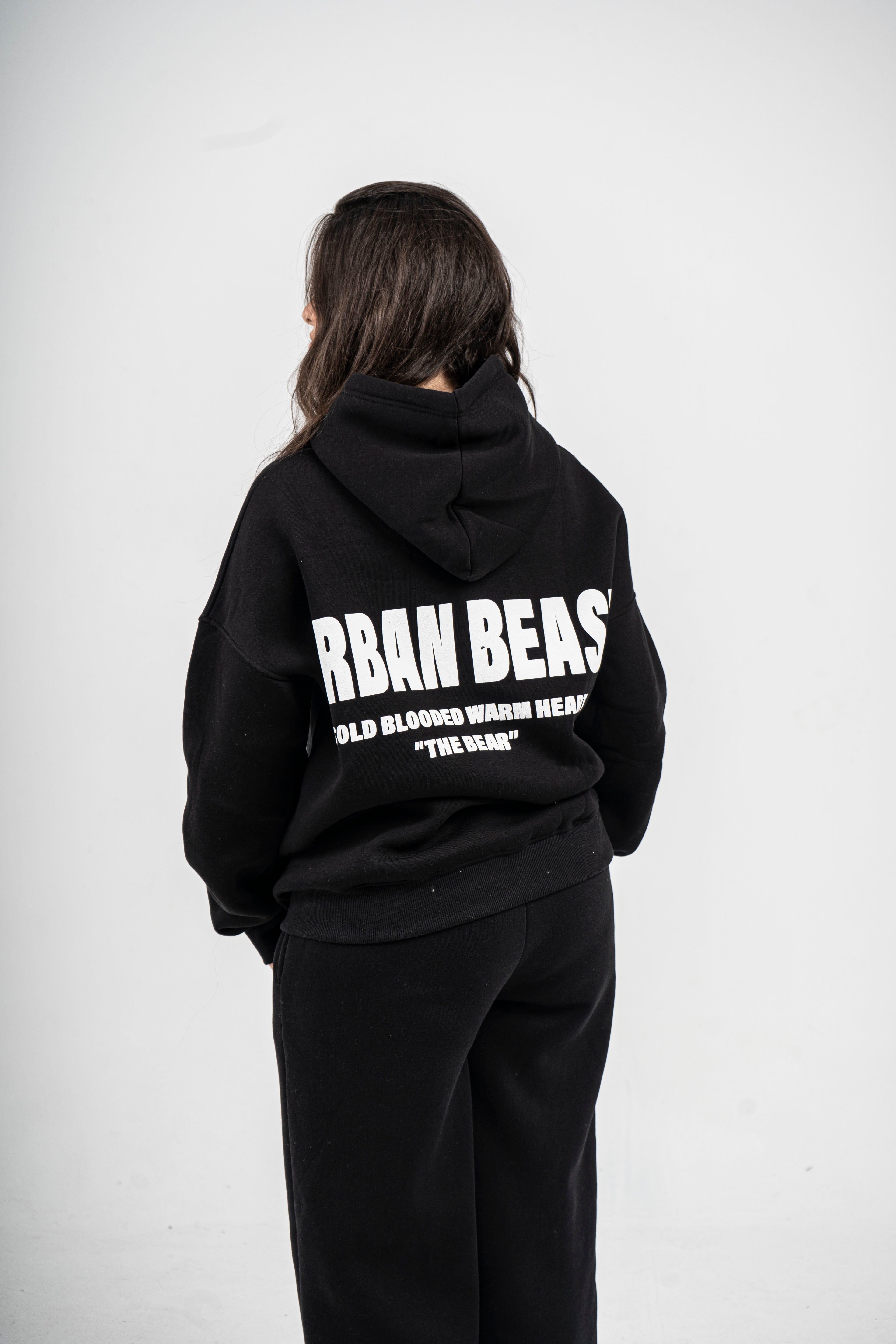 THE BEAR BLACK HOODIE