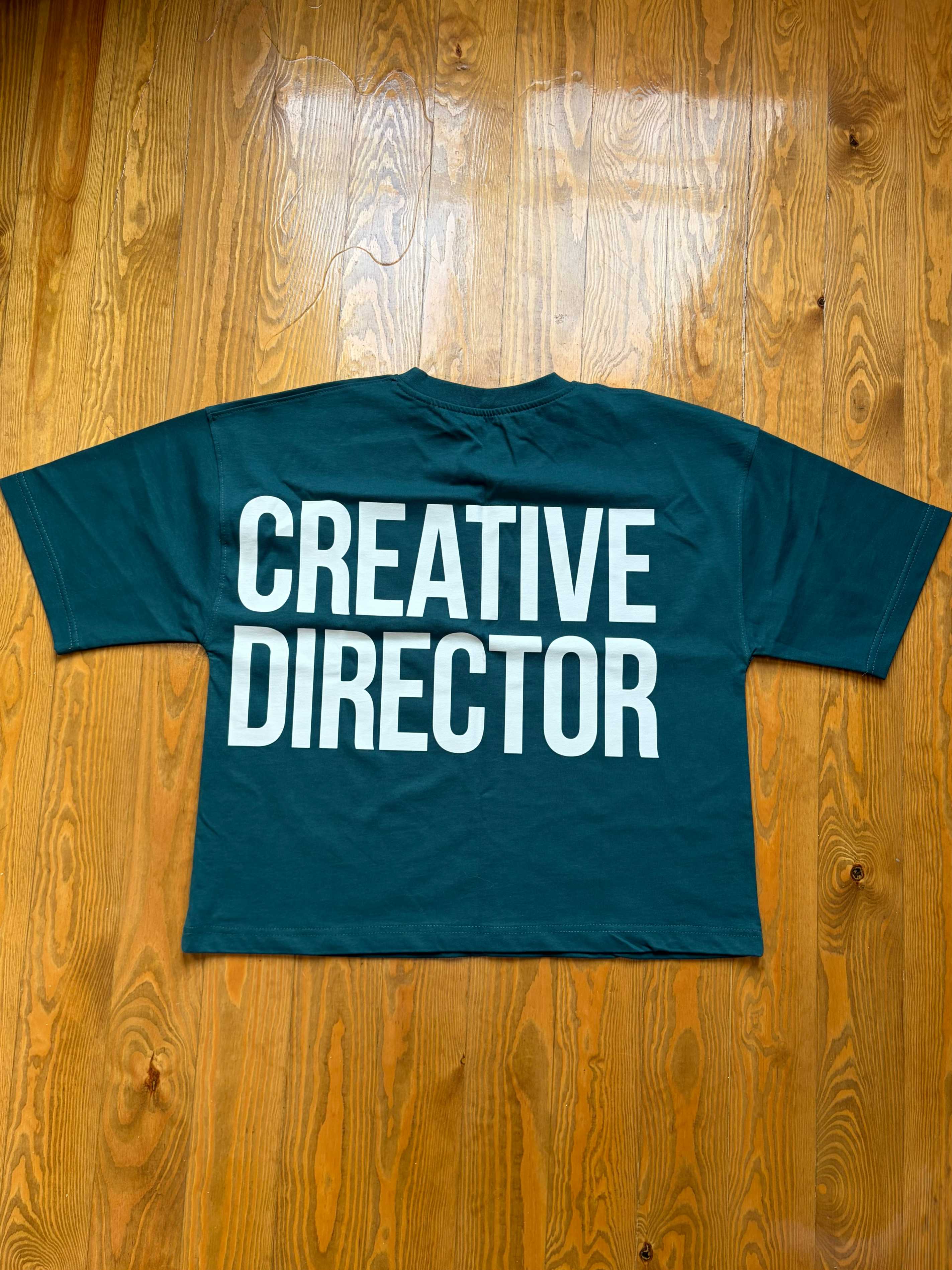 CREATIVE DIRECTOR OVERSIZED MINT GREEN T-SHIRT