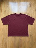 Basic Oversized T-Shirt - Burgundy